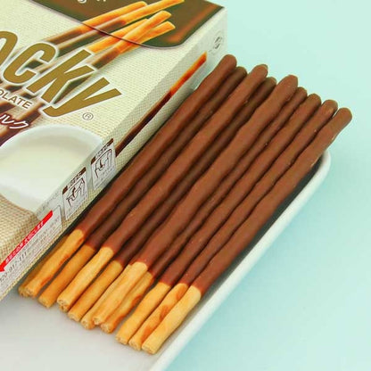 Glico Pocky Biscuit Sticks - Thin Milk Chocolate