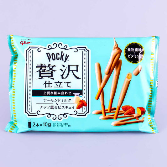 Pocky Premium Biscuit Sticks - Zeitaku Almond Milk Chocolate