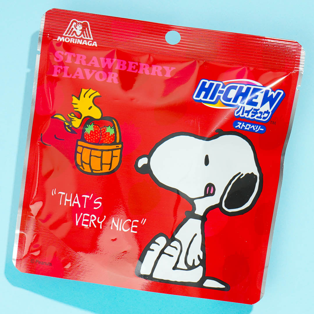 Snoopy PEANUTS x Hi-Chew Chewy Candy Pack - Strawberry