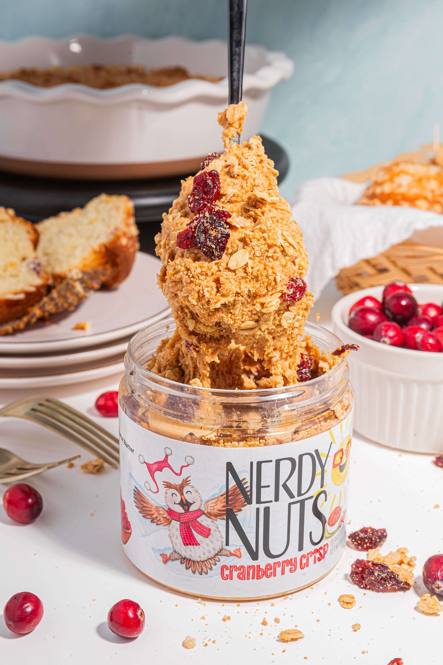 Cranberry Crisp Peanut Butter