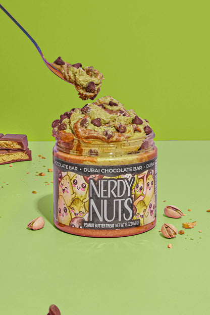 Dubai Chocolate Bar Peanut Butter Treat