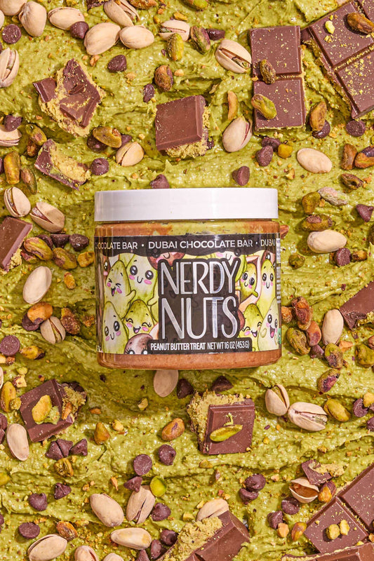 Dubai Chocolate Bar Peanut Butter Treat
