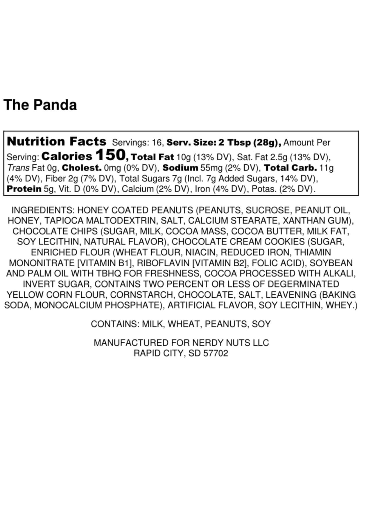 The Panda Peanut Butter