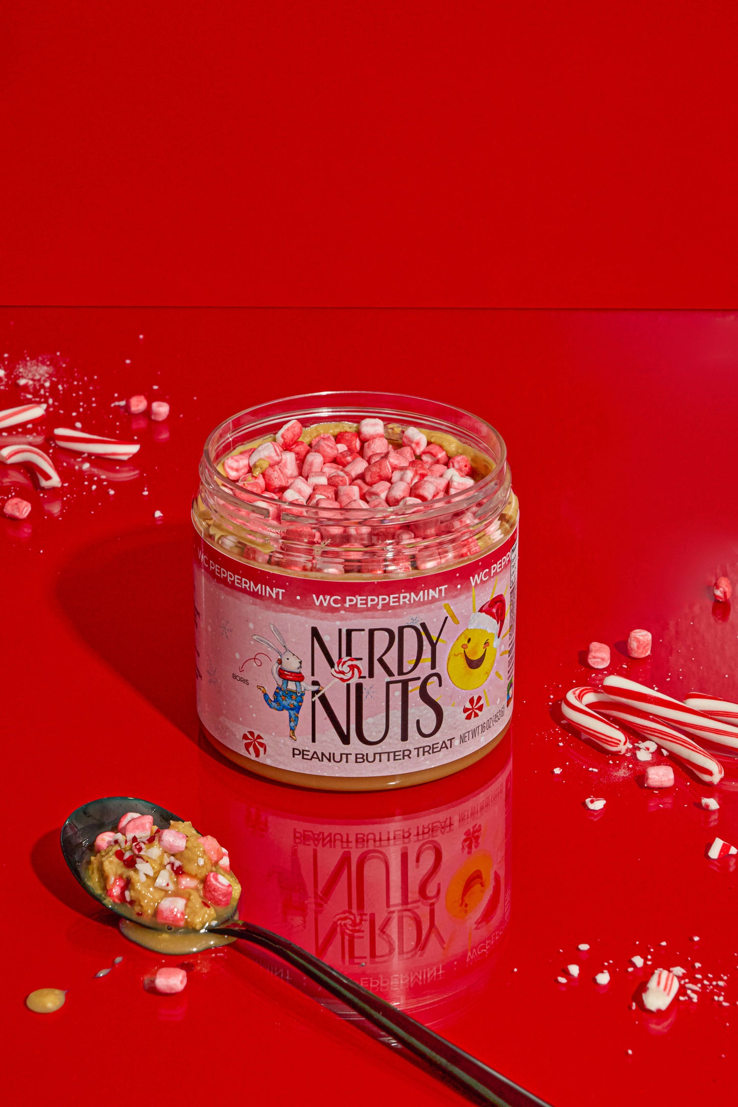 White Chocolate Peppermint Peanut Butter